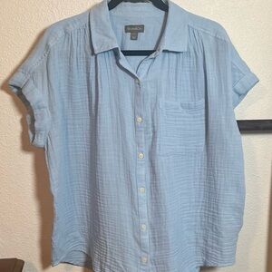 Style & Co. Light Blue Button Down Shirt